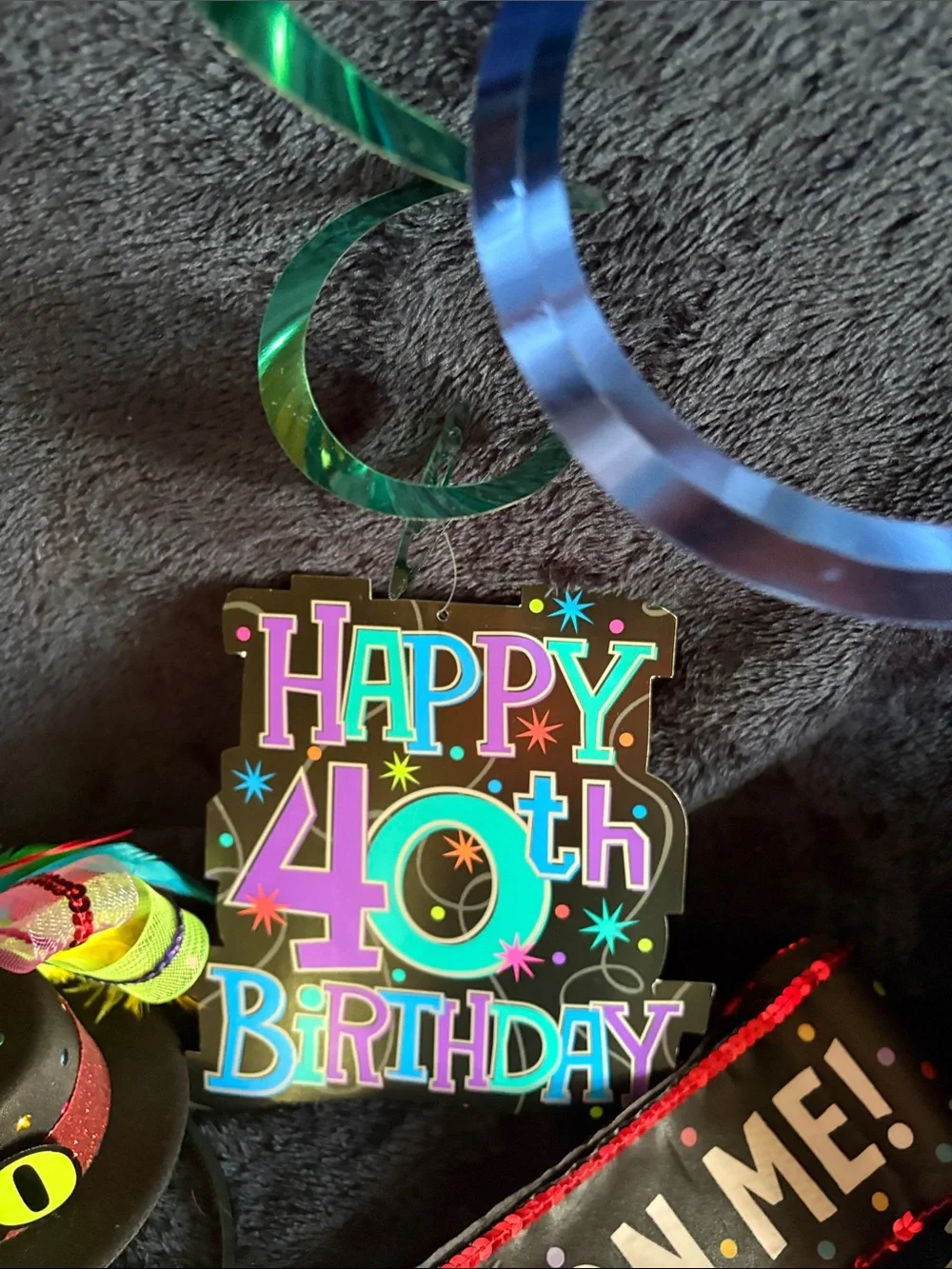 40th Birthday Party Decoration Bundle - Multicolor